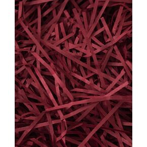 Magicwater Supply - 1/2 LB - Burgundy - Soft and Thin Staight Cut Paper Paper Shred Piller Great for Hights Wrapping و Scienting وأعياد الميلاد وحفلات الزفاف والذكرى السنوية و Day Valentines