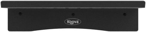 Koova WiFi Router or Speaker Shelf | Floating Shelving for Cable Box, Modem, Gaming System & Streaming Media Devices | Vented Airflow Metal Panel | Display Shelf in Kuwait