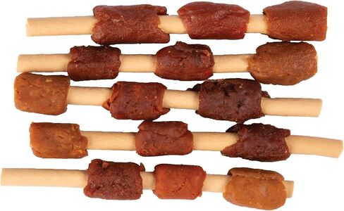 DreamBone Dream Kabobz، مضغ خالي من الجلود الخام للكلاب، 54 قطعة (3 عبوات من 18 قطعة) in Kuwait