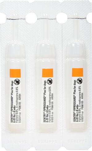 SENTRY PET CARE SENTRY Fiproguard Plus for Dogs, Flea and Tick Prevention for Dogs (89-132 Pounds), Includes 6 Month Supply of Topical Flea Treatments in Saudi Arabia