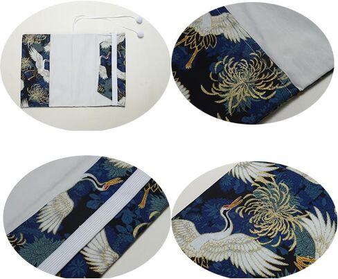 Reusable Book Cover, Cloth Book Protector (S2, Medium-A5) in Saudi Arabia