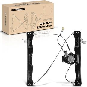 A-Premium Power Window Regulator with Motor Compatible with Ford Explorer 2002-2008 Explorer Sport Trac 2007-2008 Mercury Mountaineer 2002-2008 Front Driver Side