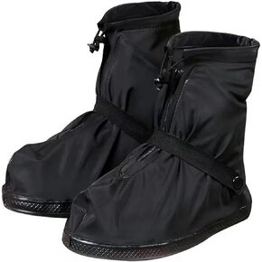 Waterproof Shoe Covers for Rain and Snow Boot Covers Waterproof Reusable & Foldable