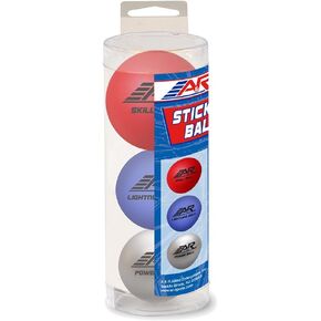 A&R Sports Assorted Stick Handling Balls (Pack of 3)