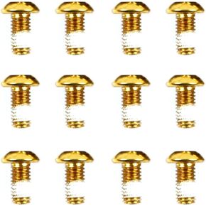 12pcs Mountain Bike Disc Brake Rotor Bolts MTB Bicycle M510mm Screws Stainless Steel T25 Cycle Bicycle Brake Disc Bolts Screw - Set of 12