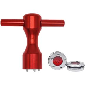 2Pcs Golf Custom 35g Red Weights + Red Wrench for Titleist Scotty Cameron Putters