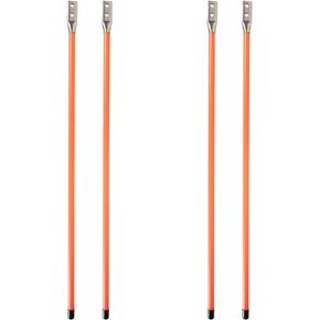 علامات دليل شفرة محراث الثلج مقاس 24 بوصة متوافقة مع Western 62595 Orange Pack of 4 in Kuwait