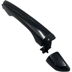 Front Left Driver Side Exterior Door Handle Black Compatible with Hyundai Elantra 2017-2022