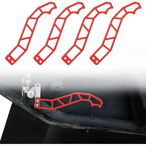 4PCS X3 Door Handle Latches Compatible with Can-Am Maverick X3 X DS RS Turbo R Max 2 & 4 Door 2017 2018 2019 2020 2021 2022 2023,Black