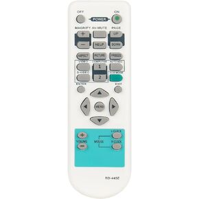 RD-445E New Replacement Remote Control fit for NEC Projector NP510WS NP52 NP60 NP600 NP600S NP61 NP610 NP610S VT700 LT25 LT30 LT35 NP300 NP305 NP310 NP40 NP400 NP405