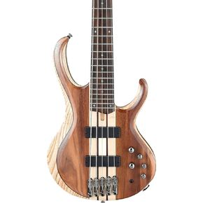 Ibanez BTB745 5-String Electric Bass Guitar Low Gloss Natural