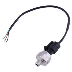100PSI Pressure Sensor Pressure Transducer Sender Sensor 1/8 Inch Inch-27 NPT Water Pressure Sensor Air Pressure Sensor Fuel Pressure Sensor Gas High Pressure Sensor for Oil
