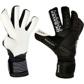 GK Saver Soccer Goalkeeper Gloves Passion Series Professional Goalie Gloves Size 6 to 11 Removable Savefinger Gloves