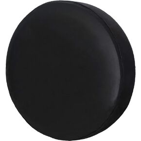 Spare Tire Cover,PVC Leather Waterproof Dust-Proof Back Off Rv Wheel Covers for Jeep Liberty Wrangler SUV Camper Travel Trailer Accessories (17 inch for Tire Φ 31"-33")