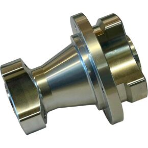 Mini Bike Rear Hub. CNC Alloy Rear Wheel Hub For Z50 Monkey. 12mm. Silver