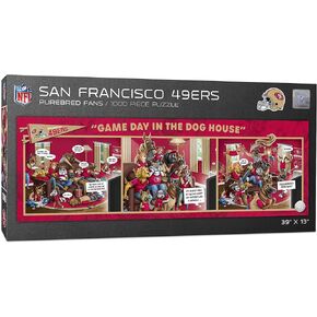 YouTheFan NFL Game Day in The Dog House - 1000pc Puzzle