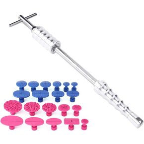 Paintless Dent Repair Hail Removal T Bar Slide Hammer Glue Puller Tabs Car Body Tools