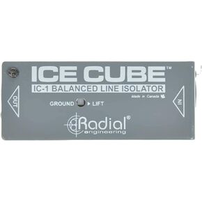 الهندسة الشعاعية IceCube IC-1 عازل الخط المتوازن ومزيل الطنين