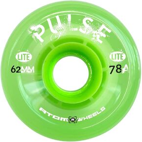 Atom Pulse Lite Wheels, Lime Green
