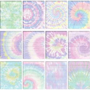 Patelai 120 Sheets Stationery Paper 8.5 x 11 Classroom Double Sided Lined Stationary Writing Paper Decorative Paper for Note Scrapbook Back to School Office Printing Supplies (Pastel Gradient)