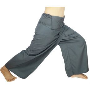 Plus Size Men Women Fisherman Pants Waist 61"