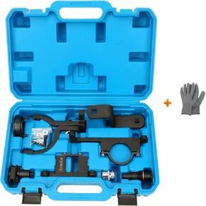 Camshaft Timing Tool Kit for Ford Land Rover Explorer Mustang Ranger Mercury Mountaineer Mazda L3 Mazda 4.0L V6 4015CC SOHC, with Carrying Case & Gloves