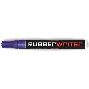 ColorLugs RubberWriter Paint Pen for Car Tires | Oil-Based Marker for Tire Lettering | Waterproof Ink | Fast Drying | Medium Size Tip | Apply at Home | Color: Purple | Pack of 2 Pens