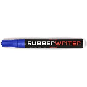 ColorLugs RubberWriter Paint Pen for Car Tires | Oil-Based Marker for Tire Lettering | Waterproof Ink | Fast Drying | Medium Size Tip | Apply at Home | Color: Blue | Pack of 2 Pens