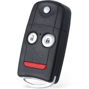 استبدال مفتاح السيارة Fob بدون مفتاح عن بعد لـ Acura MDX/RDX 2007 2008 2009 2010 2011 2012 2013 معرف لجنة الاتصالات الفيدرالية: N5F0602A1A P/N:35111-STX-316 4 أزرار...