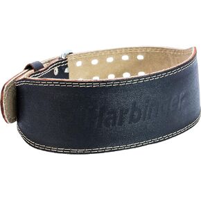 Harbinger Harbinger Padded Leather Belt Black