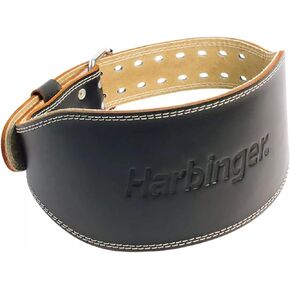 Harbinger Harbinger حزام جلدي مبطن باللون الأسود
