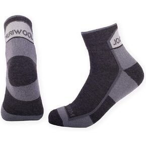 جوارب صوف ميرينو للمشي لمسافات طويلة من صوف ميرينو - زوجان من الجوارب الصوفية للكاحل للرجال والنساء in Kuwait