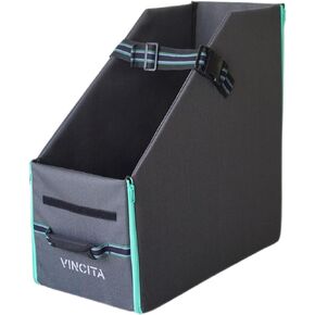 Vincita Keeper Box for Brompton Folding Bicycle - Folding Bike Storage Solution - Suitable For Brompton Bike - Keep The Bike Vertical In The Car Trunk To Save Space And Avoid Damange - Integrated Cover Included