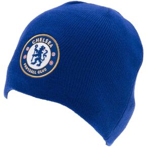 Official Chelsea FC Knitted Hat Beanie Royal