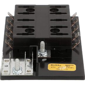 Seachoice Fuse Block ATO/ATC, 10 Gang Ground Bar 12V
