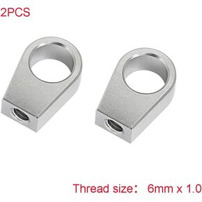 Alpha Rider CNC Aluminum 6MM Dump Bed Strut Rod End Replacement Tie Rods For Polaris Rangers 2012 + Sliver 2PCS