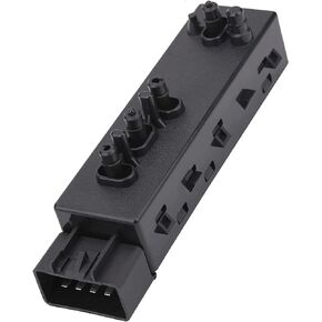 Power Seat Switch Recliner Tilt Adjust Control 8 Ways Front Left Driver Side Compatible with Chevrolet Chevy Camaro/Equinox/Malibu 2010-2019,Cadillac/Buick/GMC Replacement OEM 25974714 12451497