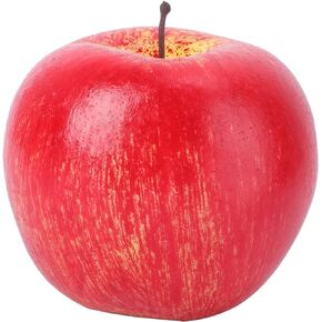 ABOOFAN Foam Fruit Statue Dining Room Table Decor Fake Fruit Model Simulation Fruit Set Artificial Apples Display Prop Home Wedding Showcase Decorations Red Table Top Decor