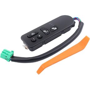 MOTOKU Front Driver Side Adjuster Memory Heater Seat Switch for Sierra Silverado 1500 2500HD 3500