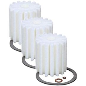 3 (Three) RF-1 Micron Rated Fuel Oil Filters Fit 1A-25A 77B Eddington S-254 Fed A77 Sears 8055 Sid Harvey XF-25/264 Mitco 264 AutoFlo F-300