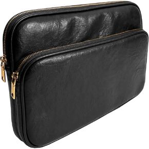 Laptop Sleeve Bag 13 Inch Compatible with 2024 MacBook Air 13 M3 M2 M1, New MacBook Pro 13 M2 M1, Dell XPS 13 Color Cream