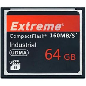 Compact Flash Card 64GB CF Card Camera Memory Card 120MB/s