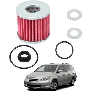 Automatic Transmission Filter Kit Compatible with 2003-2007 Honda Accord 2005 Honda Pilot 2005-2006 Honda Odyssey 2004-2006 Acura TL V6 Replaces# 25450-RAY-003 25450RAY003