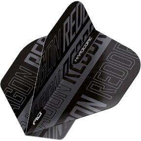 RED DRAGON Hardcore XT Dart Flights - 4 Sets Per Pack (12 Dart Flights in Total)