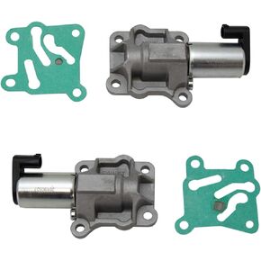 TRQ Engine Variable Valve Timing Control Solenoid Pair Set Compatible with Volvo C70 S60 S80 V70 XC