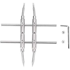 ANGGREK Camera Spanner Professional Spanner Wrench Repair Maintanance Tools for DSLR Camera Lens Comes with 2 Hex Screw and A Hex Wrench