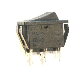 Compatible with and Replacement for Power Wheels 00801-1775 Shifter Rocker Switch DPDT 6 Pin