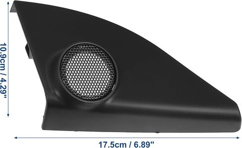 ACROPIX Car Door Tweeter Speaker Panel Cover Trim Fit for Toyota RAV4 2013 2014 2015 2016 2017 2018 - Pack of 2 Black in Saudi Arabia