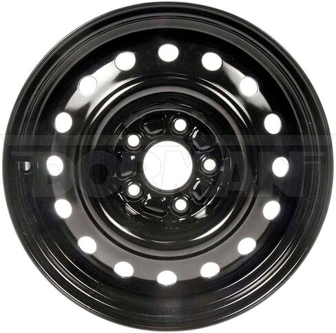 Dorman 939-247 16 x 6.5 In. Steel Wheel Compatible with Select Nissan Models, Black in Saudi Arabia