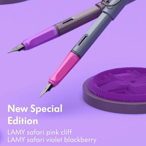 Lamy safari Fountain Pen Violet Blackberry Medium W/Giftbox in Saudi Arabia